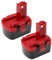 vhbw 2X Batterie Compatible avec Bosch Art 26 Outil électrique (2500 mAh, NiMH, 14,4 V)