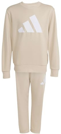 adidas Unisex Kids ESSENTIALS JOGGER, Crystal Linen/white, 11-12 Years