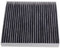 LDKH Filtro Abitacolo per Auto con Carbone Attivo per Fiat 500 Panda 1.2/1.3/1.4 2004 68096453AA, Alta Efficienza Contro Polline, Polveri Sottili, Odori e Allergeni – Filtro Climatizzatore Auto