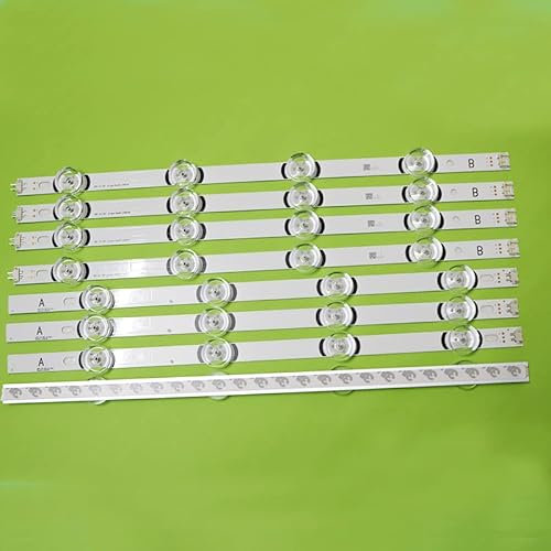YSABVCP Tira de retroiluminación LED for televisores LG 390HVJ01 (8/16 pulgadas) y LG 39LB5610, 39LB561V, 39LB5800, 39LB561F, DRT3.0, 39LB5700 y 39LB650V (39 pulgadas)(1TV(8PCS))