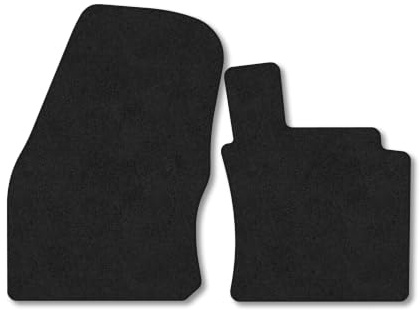 Ford Transit Connect (2021+) Van Mats Accessories Tailored Fit Carpet Car Floor Mats Non Slip Black Trim Compatible Accessory Anti Slip Full Coverage Durable Granulated Backing Hand-Finished Clips