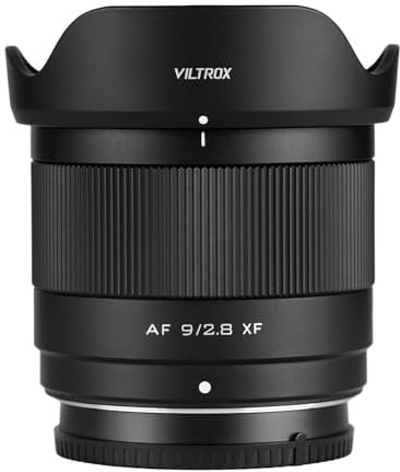 VILTROX Obiettivo 9 mm f2.8 XF, AF 9 mm F2.8 Air X Mount per Fuji, Autofocus APS-C Obiettivo ultra grandangolare per Fuji
