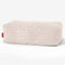 Lounge Pug Groß Fußhocker Pouf, Elfenbein Cordstoff, Sitzpouf, Pouf Sitzsack Hocker Wohnzimmer