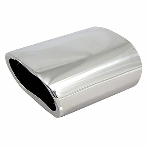 MYDH Auspuffblenden Robuste Verschleißauto-Edelstahl-Auspuff-Schalldämpfer-Spitzenrohre Für BMW 318 2005-2012 Z3 E36 1999-2002 Auspuff Endrohr