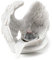 Deko Backflow Räucherkegel Halter ''Angel Wings'' - Engelflügel Räuchergefäß - Höhe 7 cm - Dekoration Engel Schutzengel Räucherengel