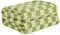 FY FIBER HOUSE Karierte Flanell-Fleece-Überwurfdecke, weich, gemütlich, Schachbrettmuster, Gingham-Muster, Decken für Bett, Couch, Sofa, 127 x 152,4 cm, Salbeigrün