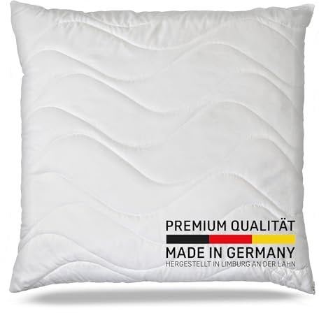 BEFA CARE Kopfkissen 40x40 cm | Mikrofaser mit Aloe Vera | 200g Füllgewicht | OEKO-TEX Klasse 1 | Made in Germany