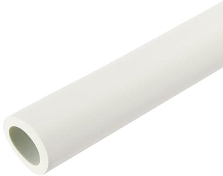 QUARKZMAN 61cm Rohrisolierung Schaumstoff, Durchmesser 22mm Isolierstärke 5mm Heizungsrohr Verkleidung für Fitnessgeräte, Rohre, Handhaben (Weiß)
