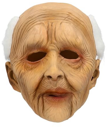 Boland - Maske für Erwachsene aus Latex für Mottparty und Karneval, Oma und Opa, Accessoire für Kostüme zur Mottoparty