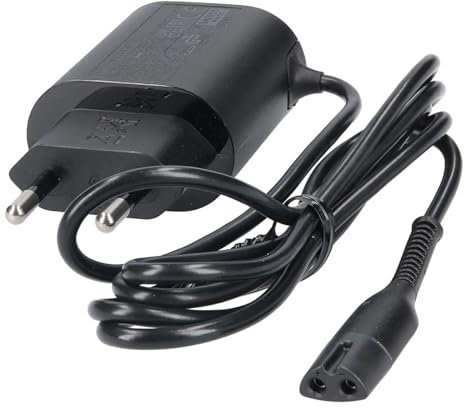 Leloco 12V Ladegerät für Braun Rasierer für Braun S1 S3 S5 S6 S7 S8 S9 Rasierer, Trimmer, Epilierer – Aufladegerät Netzkabel Charger für Herrenrasierer und Damenrasierer
