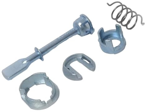 Kacepar Kit de reparación de cilindro de cerradura de puerta de coche, kit de reparación de cerradura de puerta compatible con Seat Ibiza Córdoba compatible con VW Polo 1997-2001 6K4837223A