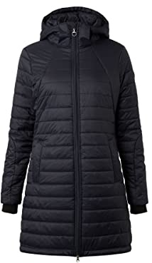 HORZE Charlotte Womens Long Riding Jacket - Dark Navy - 14