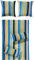 Erwin Müller Bettwäsche, Bettgarnitur Streifen, Seersucker blau Größe 40x80 cm / 135x220 cm - bügelfrei, schnelltrocknend, mit Reißverschluss, temperaturausgleichend