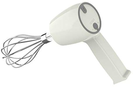 Batteur électrique en acier inoxydable - de cuisine rechargeable - Mélangeur à lait pour battre facilement aux œufs et les gâteaux à biscuits.