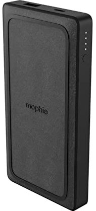 ZAGG mophie Powerstation Wireless XL PD Powerbank 10K (10.000mAh), USB-C Eingang/Ausgang, 3 Ausgänge, QI-fähig, schnelles kabelloses Laden, schwarz