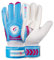 Sportout Torwarthandschuhe mit Fingersave, Fußballhandschuhe, Torwarthandschuhe Herren, 4mm Latex, für Kinder, Erwachsene und Jugendliche (Blau, 10)
