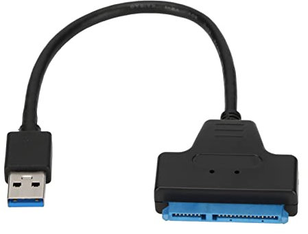 USB3.0 to SATA Adapter, Supports UASP USB3.0 SATAIII Hard Drive Adapter Cable for 2.5in 3.5in SATA Interface Hard Drives