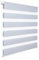 WOLTU Tenda a Rullo per interni Doppio Strato Giorno e Notte, Fissaggio a Morsetto Senza Foratura 70l x 120A cm Grigio, Tenda Traslucida e Oscurante per Finestra o Porta