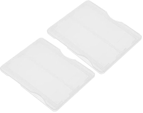 Baluue 100pcs Box mailing folder microscope accessories container microscope slide storage bracket microscope microscope slide storage tray major Storage Box Accessories