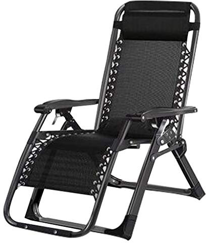 Zero Gravity Stühle, Sonnenliegen, zusammenklappbarer Liegestuhl, mit Kopfstütze, Liegestuhl, Sonnenliege für Pool, Terrasse, Sitzen und Liegen, doppelte Verwendung