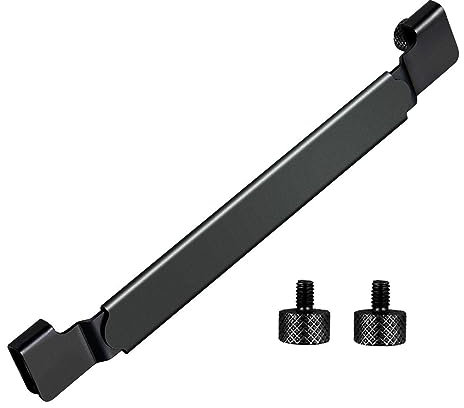 Griddle Spatula Holder, Adjustable Stainless Steel Grill Tool Hold Rack for Blackstone, Camp Chef, Royal Gourmet(6.5-10.2 Inch) Black