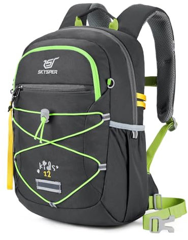 SKYSPER Kinderrucksack Wandern Jungen Mädchen für 3-8 Jährige komfortabler Wanderrucksack Kinder