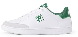 FILA Courtbay, Zapatillas Hombre, Color Blanco y Verde, 43 EU