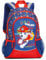 Personalisierter Kindergartenrucksack Paw Patrol - Rucksack Kinder Jungen Marshall mit Namen - Freizeitrucksack Kindergarten Kita mit seitlichen Netztaschen Vordertasche