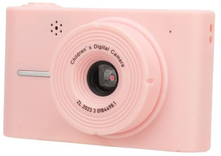 Appareil photo numérique compact 40 MP HD 1080p avec zoom 8x et écran IPS anti-secousses (rose)