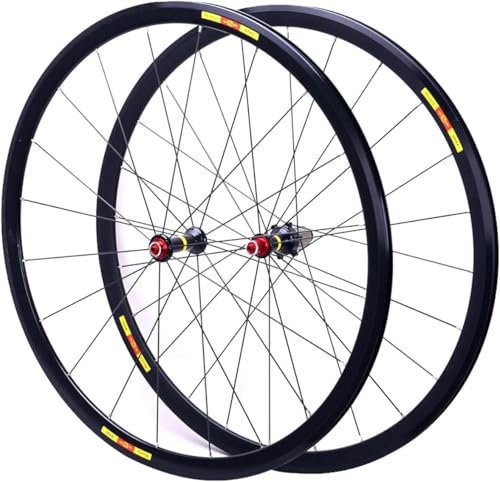 TLTDSMYF Fahrrad Vorderrad Hinterrad 700C Rennrad Radsatz 28 Zoll Doppelwandige Alufelge 30 Mm Bremse C/V 8 9 10 11 Gang Kassette QR 1560 G