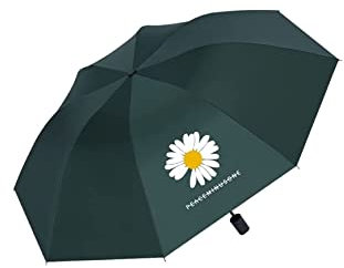 Paraguas Lluvia Paraguas plegable portátil Uv Paraguas manual Protector solar Anti-Uv Lluvia Resistente al viento Sombrillas de viaje Ligero