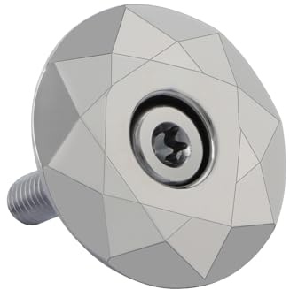 YYunying Fahrrad Steuersatz Vorbau Ahead Kappe für MTB Headset Top Cap Aluminium-Legierung Regenbogen-Effekt mit M6x35mm Titanschraube