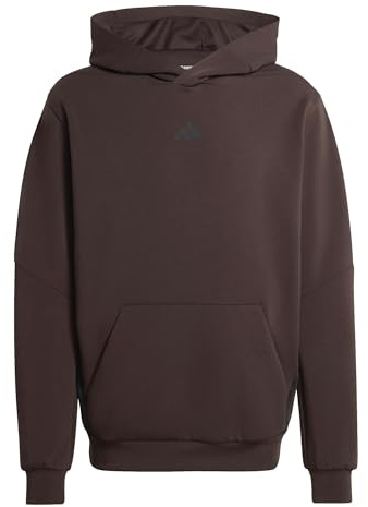 adidas Men's D4T Workout Hoodie Sweatshirt, Aurora Coffee, 3XL