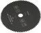 Vane/ala di a Circolare HSS 72T per Metallo in Legno - Taglio Rapido e Fluido - Adatto per Cemento, Tubo in PVC, Legno, Plastica, Alluminio