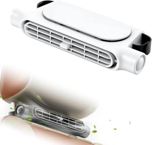 Ventilateur De Siège D'auto, Ventilateur De Refroidissement De Siège D'auto Usb Portable Vent Fort Silencieux Pour Toutes Les Voitures Jeep Camping Car (Blanc)