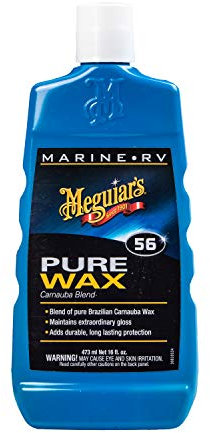 Meguiar's M5616 Marine RV Pure Wax Carnauba Blend Carnaubawachs, 473ml