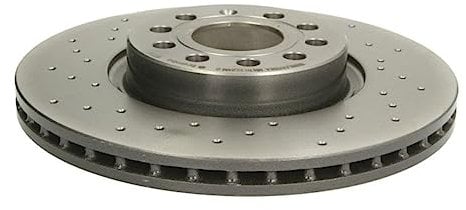 2x BREMSSCHEIBE BREMBO XTRA LINE GELOCHT/INNENBEL Ø 312 MM VORNE Vorne von Brembo (Set09.9772.1X) Bremsanlage Bremsscheibenset, Scheibenbremse, Satz, Bremsscheibensatz