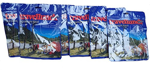 6 x 100 g Travellunch Dessert, Nachspeise Mix