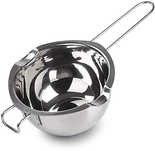 600ml/20oz Double Boiler, Candle Making Kit,304 Stainless Steel Melting Pot for Chocolate Candy Butter Cheese, Soap and Wax