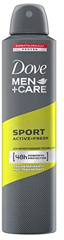 Dove Men+Care Sport Active+ Fresh Anti-Transpirant Deo-Aerosol, 250 ml