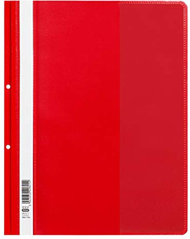 ELBA Schnellhefter, Kunststoff, rot, 25er Pack