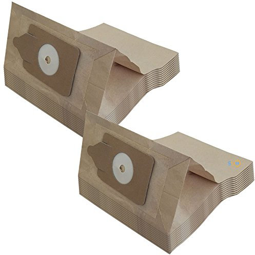 MohMus 20 Staubsaugerbeutel für Numatic GVE370-2, NVH 180-2, James JVH 180, PSP-180A, HRP-204 Henry Plus ECO, NVQ200, NQS-200T, RSV204