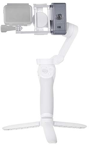 Hensych per Osmo Action/OM 4/Osmo Mobile 3 Handheld Gimbal Action Camera Adapter Interruttore Piastra di Montaggio Stabilizzatore Regolabile Design Auto-Peso/Tutti In Lega di Alluminio