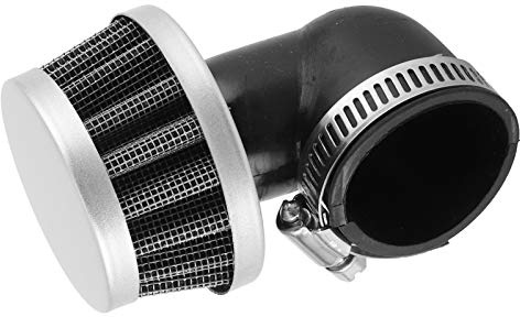 Socobeta Filtro dell'aria, filtro dell'aria 35 mm,filtro dell'aria angolato piegato in lega di alluminio, ottima sostituzione per PIT la maggior parte dei quad DIRT BIKE ATV