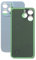 SGV Tapa trasera para iPhone 13 Pro Max con orificio para cámara ampliado. Logotipo OEM (sin adhesivo), color azul