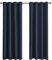 Tenger Home Tenda oscurante per camera da letto con occhielli, 1 pezzo (100 x 150 cm, blu navy）