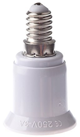 moonsun E14-E27 - Adaptador de bombilla de tornillo para lámpara LED