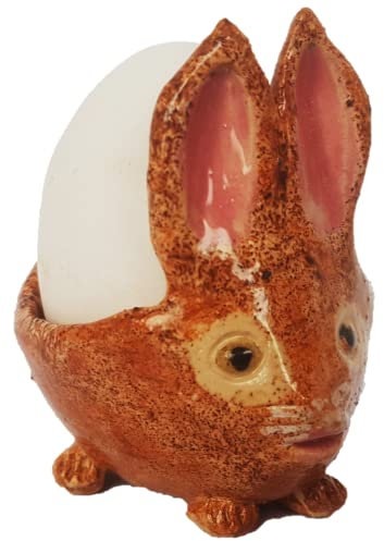 Eierbecher Häschen braun