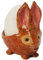 Eierbecher Häschen braun