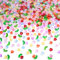 PAGOW 160PCS Tulip Flower Beads Glass Translucent Bracelet Beads Colorful Handcrafted Crystal Loose Glass Beads for Spring Summer DIY Jewelry Making Gifts